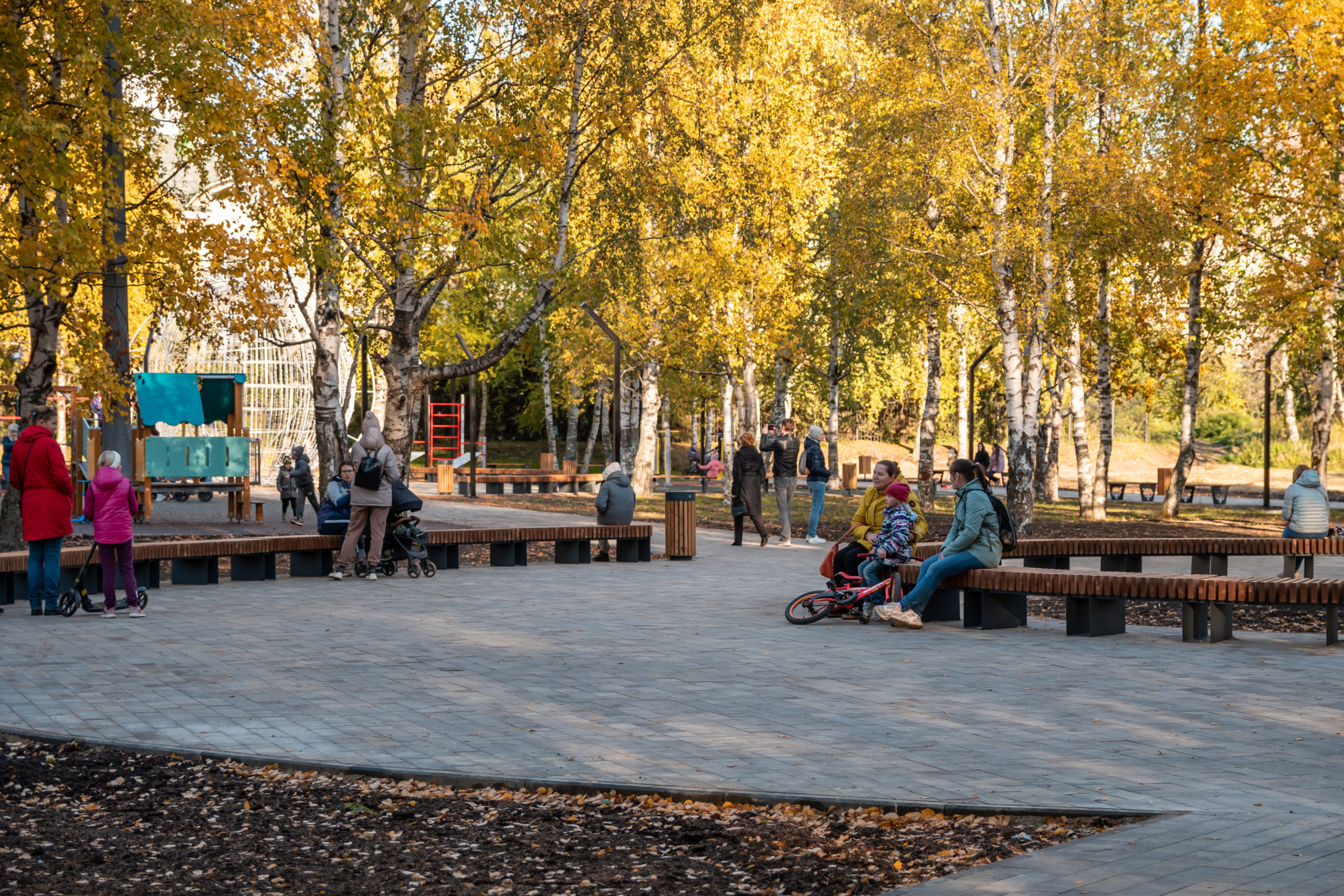 Парк на Никольском (Соломбала) в г. Архангельске