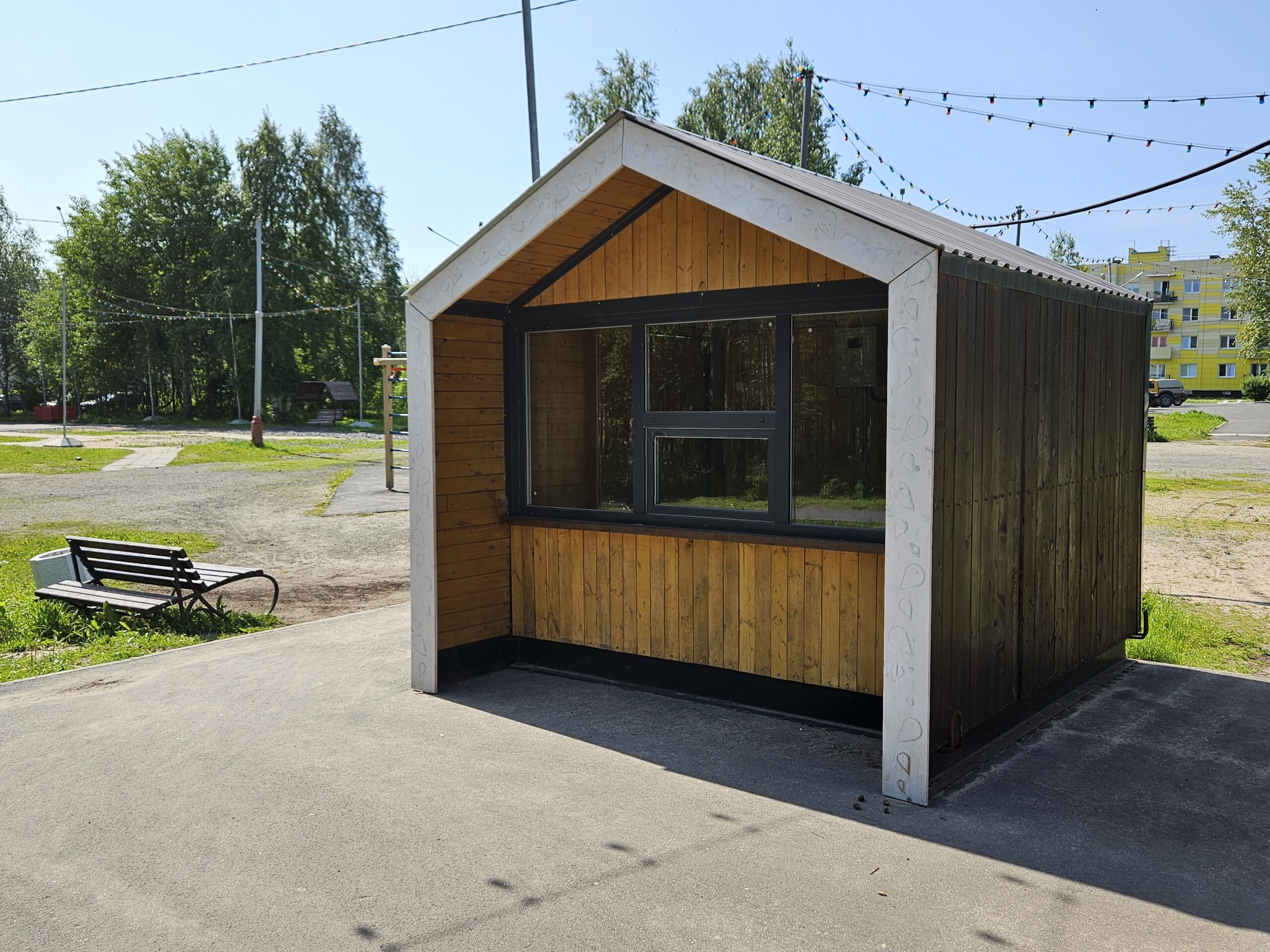 Городской парк в г. Новодвинске