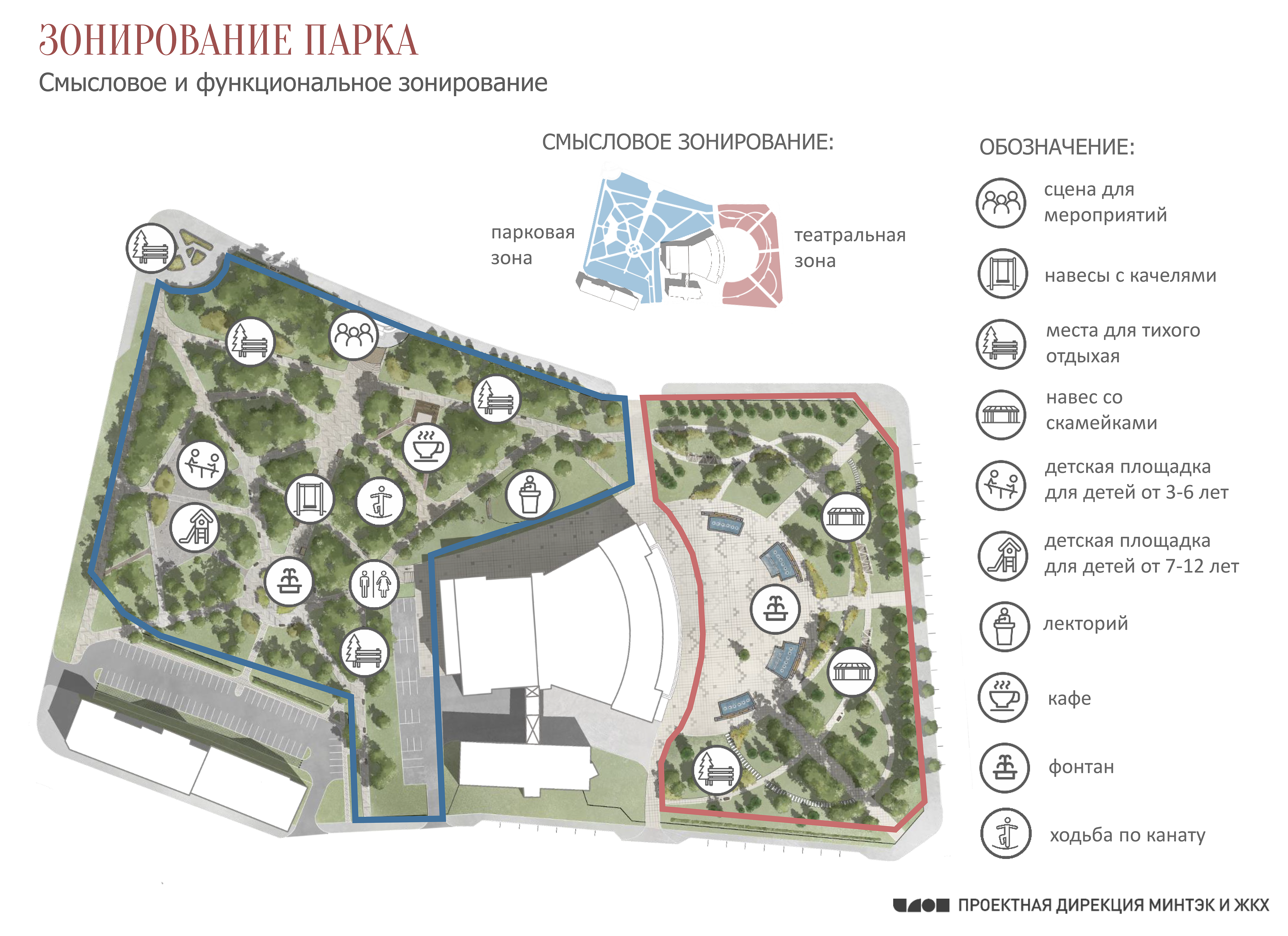 Концепция благоустройства Театра Драмы им. М.В. Ломоносова в г. Архангельске