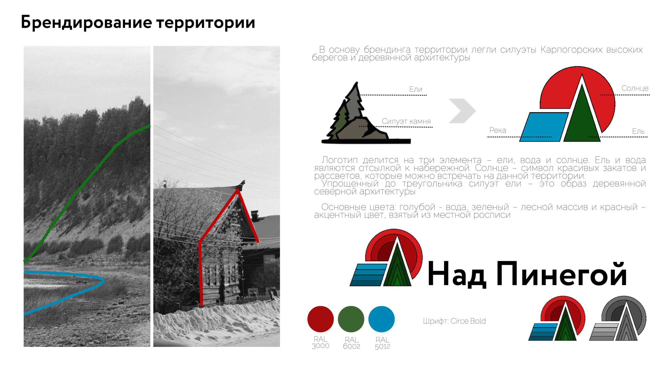 «Над Пинегой». Концепция благоустройства набережной в селе Карпогоры
