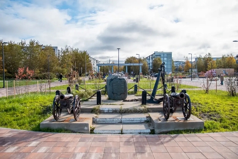 В Северодвинске благоустроили участок набережной им. А.Ф. Зрячева🌳